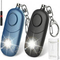 Personal Alarm for Women Keychain Alarm: Qoosea 135dB Emergency Keychain Siren with Strobe Light Loud Siren for Women Kids Students Seniors Emergency Self-Defense for Night Sports