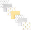 Hudson Baby Unisex Baby Cotton Flannel Receiving Blankets Bundle, Duck, One Size