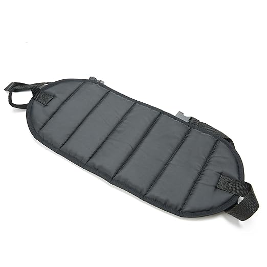 Mind Reader Rest, Ergonomic, Pressure Relief for Comfort, Back, and Body, Foot Plane, Black