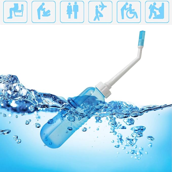 Portable Bidet Sprayer - Large Bidet Bottle 560 ML