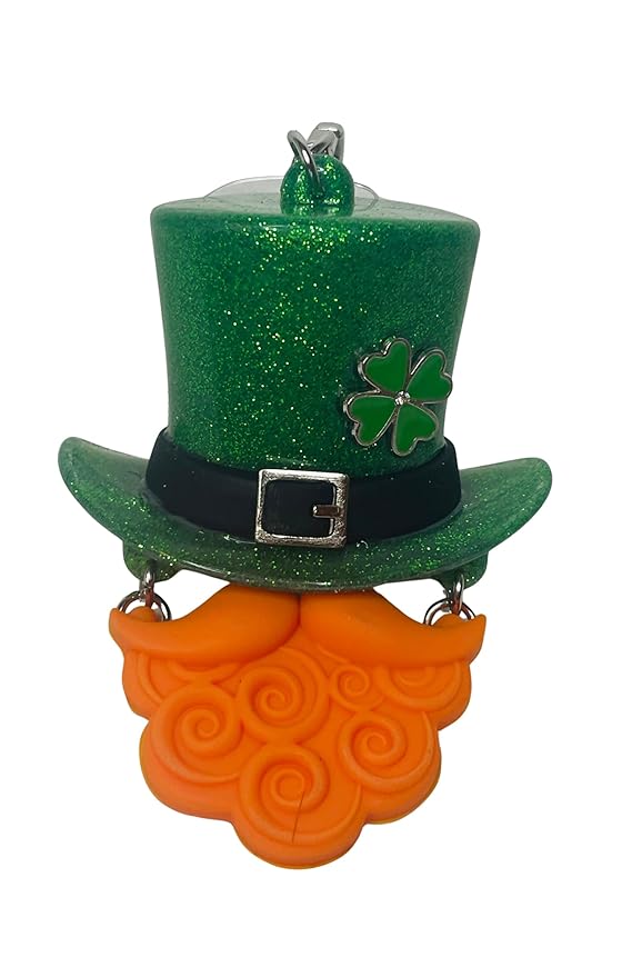 Bath and Body Works Dangle Beard Lucky Leprechaun Pocketbac Hand Sanitzer Holder