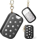 Palksky Hand Sanitizer Spray Case for Touchland,Hand Sanitizer Case with Keychain Holder for Power Mist and Glow Mist1 fl OZ Travel Size(Black),Not Include Spray
