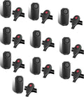 USUPERINK 113dB Bike Alarm, Motorcycle Alarm, Bicycle Alarms with Remote, Moped Alarm System, Car Vibration Sensor Alarm, Universal Strap Fits All Handlebar Sizes, IP65 Waterproof Super Loud, 10Pack