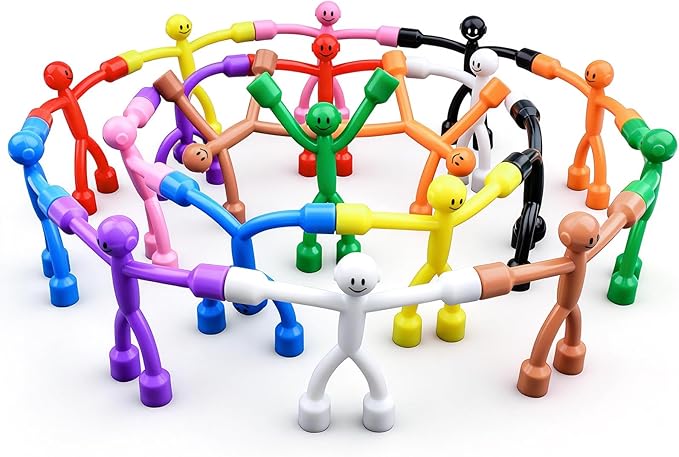 Magnetic Travel Toys for Kids, 20PC Magnetic People Figures Fidget Toys Airplane Car Travel Activities Essential, Sensory Toys for ADHD Autism,Desk Toys for Adults Teens Party Favors