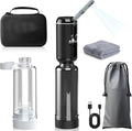 Portable Bidet for Travel, Rechargeable Travel Bidet Sprayer Fits Various Sizes of Water Bottles, Waterproof High Pressure Handheld Bidet for Women Men Personal Hygiene