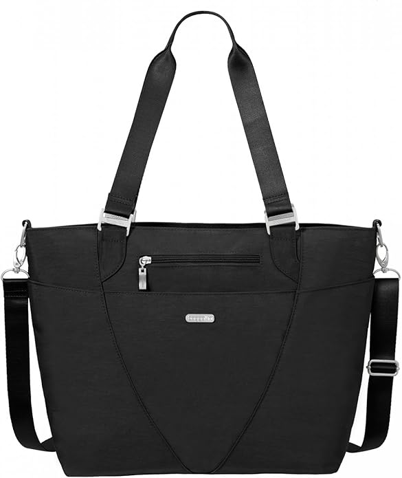 Baggallini Avenue Tote - 12x18 Laptop Tote Bag for Women - Lightweight Work Travel Carry On Bag