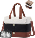 LOVEVOOK Weekender Bags for Women, Wide Open Large Travel Duffle Bag with Shoe Compartment, Carry on Overnight Bags, Hospital Bag for Women Labor Delivery with Wet Pocket