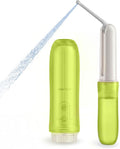 Portable Electric Bidet Sprayer - Handheld Travel Bidet with 2 Pressure Modes - Waterproof Foldable Pocket-Sized & Cordless for Bathroom Ultimate Personal Hygiene Cleaning at Home and Camping - Green