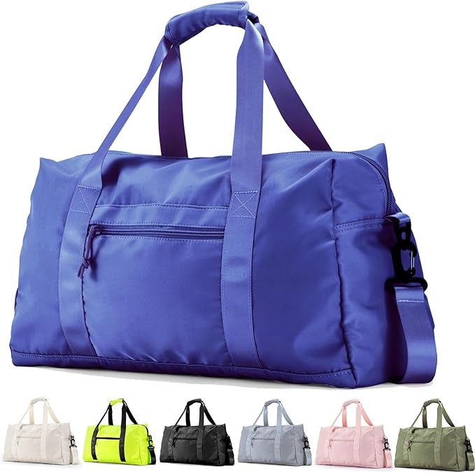 Travel Duffle Bag, Sport Gym Bag for Men and Women with Wet Pocket, Weekender Bag Carry on Tote Bags for Airplane