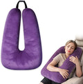 Atablyn Travel Pillows for Car Back Seat U Shaped Travel Pillow Cushion Car Pillow for Family Sleeping Airplane Adults and Children Head Neck and Body Support Long Distance Journey Accessories