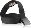 Money Belt- Travel Security Money Belt with Secret Compartment, Anti-Theft Nylon Hidden Money Pouch with Zinc Alloy Buckle for Dad Boyfriend Men, Business Travel Daily