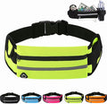 Anti-theft Invisible Waist Bag, Anti-Theft Money Belt Multifunctional Outdoor Sports Waist Bag, for Outdoor Running (Green)