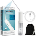 Portable Bidet for Travel, Rechargable USB-C 3 High Pressure Modes Travel Bidet Compact Waterproof Handheld Sprayer Device for Women, Men, Babies - Ideal for Personal Hygiene (White)