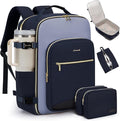 LOVEVOOK 50L Travel Backpack for Women & Men, Airline Approved Carry On Luggage with 3 Packing Cubes, TSA Overnight Bags, Waterproof Personal Item Bag, Weekender Essentials Backpacks fits 17" Laptop
