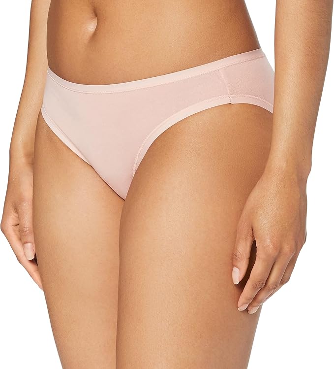 Amazon Essentials Women's Breathable Cotton Bikini Brief Underwear with Full Coverage, Multipacks