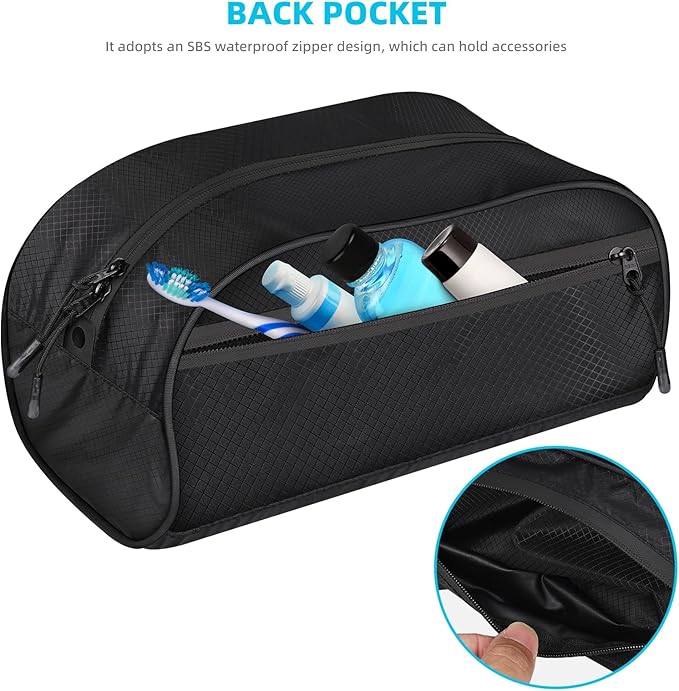 Travel Toiletry Bag Kit Case for Men and Women Multifunction Packing Organizer Pouch