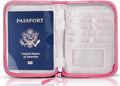 Passport Holder for Travel Essentials, RFID Blocking Protector Passport Wallets, Passport Document Organizer Case for Travel Must Have, Passport Book for Women, Couple, Family Cards, Tickets, ID, Cash