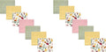 Hudson Baby Unisex Baby Cotton Flannel Receiving Blankets Bundle, Fall Botanical, One Size (Pack of 2)