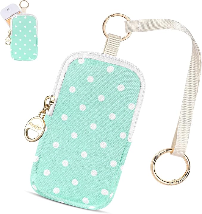 Hand Sanitizer Spray Case Compatible with T0uch-land, Hand Sanitizer Holder Bag with Ring Buckle & Wrist Strap