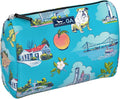 SCOUT Packin' Heat - Large, Water-Resistant, Zip Close Makeup Bag for Women- Toiletry Travel Bag - Cosmetic Bag