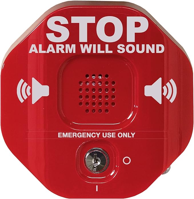 Safety Technology International, Inc. STI-6400 Exit Stopper Multifunction Door Alarm, Helps Prevent Unauthorized Exits or Entries Through Emergency Doors