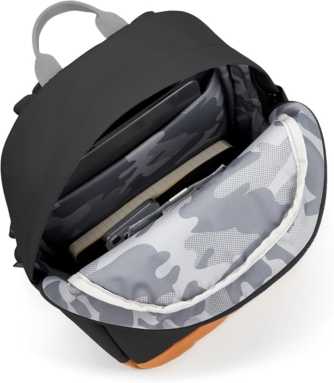 Pacsafe GO 15L Anti Theft Backpack, Jet Black