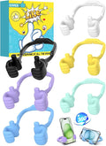 Gifts for Adults Men Women Teens: Girls Boys Gifts for Kids Thumbs Up Lazy Cell Phone Stand Holder for Desk Funny Gift for Dad Mom Wife Husband Teenage Stocking Stuffers Cool Gadget Trendy Stuff