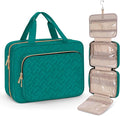 Wedama Toiletry Bag for Women, Large Cosmetic Travel Bag, Hanging Toiletry Bag for Bathroom, Thickened PVC Waterproof Travel Makeup Bag, Toiletries Bag for Travel Business Trips and Camping