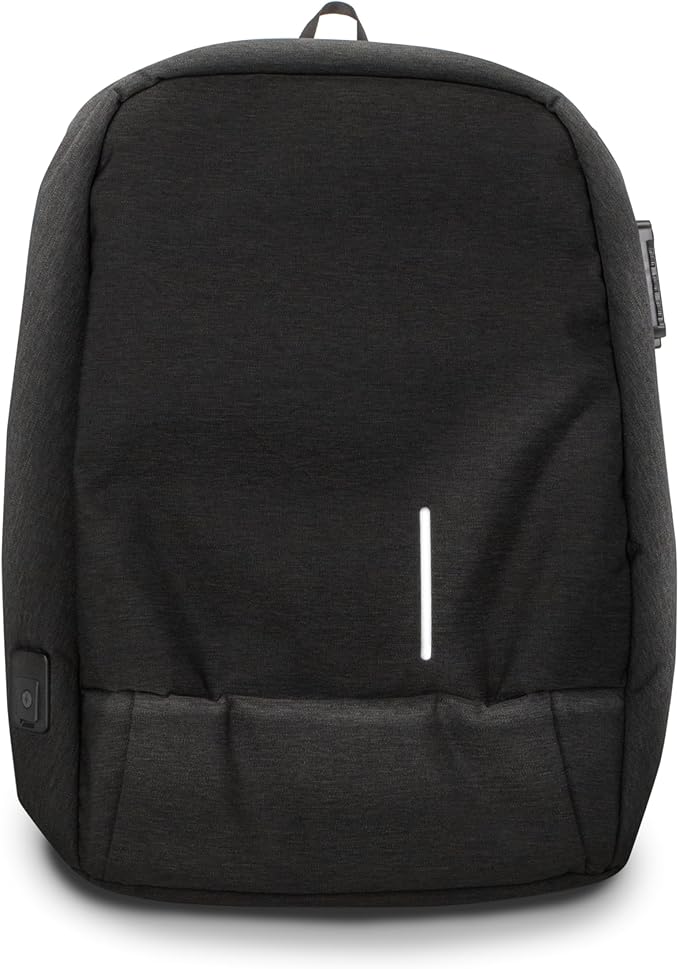AT&T Essentials 17" Laptop Backpack - School/College Bag with USB Port, TSA Lock, Anti-Theft & Waterproof