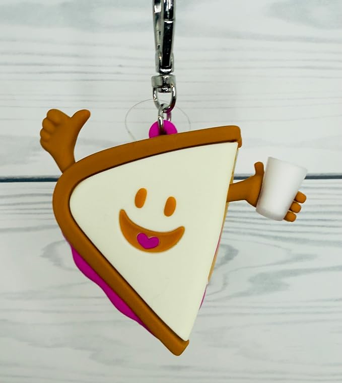 Bath and Body Works Happy Peanut Butter and Jelly PB&J Holding Milk Pocketbac Hand Sanitzer Holder