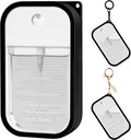 Silicone Case Compatible with Touchland Hand Sanitizer Spray (Fit for 1 FL OZ/30 mL), Protective Case with Keychain