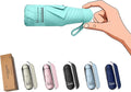BAODINI Travel Essentials Mini Umbrella for Purse With Case Small Compact UV Sun Protection Lightweight Tiny Pocket Manual Open Close Umbrella for Women Kids and Men Fits Purse Backpack