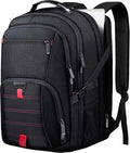 ANTERK Extra Large Backpack, 18.4 Inch Travel Laptop Backpacks for Men Women, 55L Anti Theft Water Resistant College Bussiness TSA Airline Approved Work Computer Backpack, Black