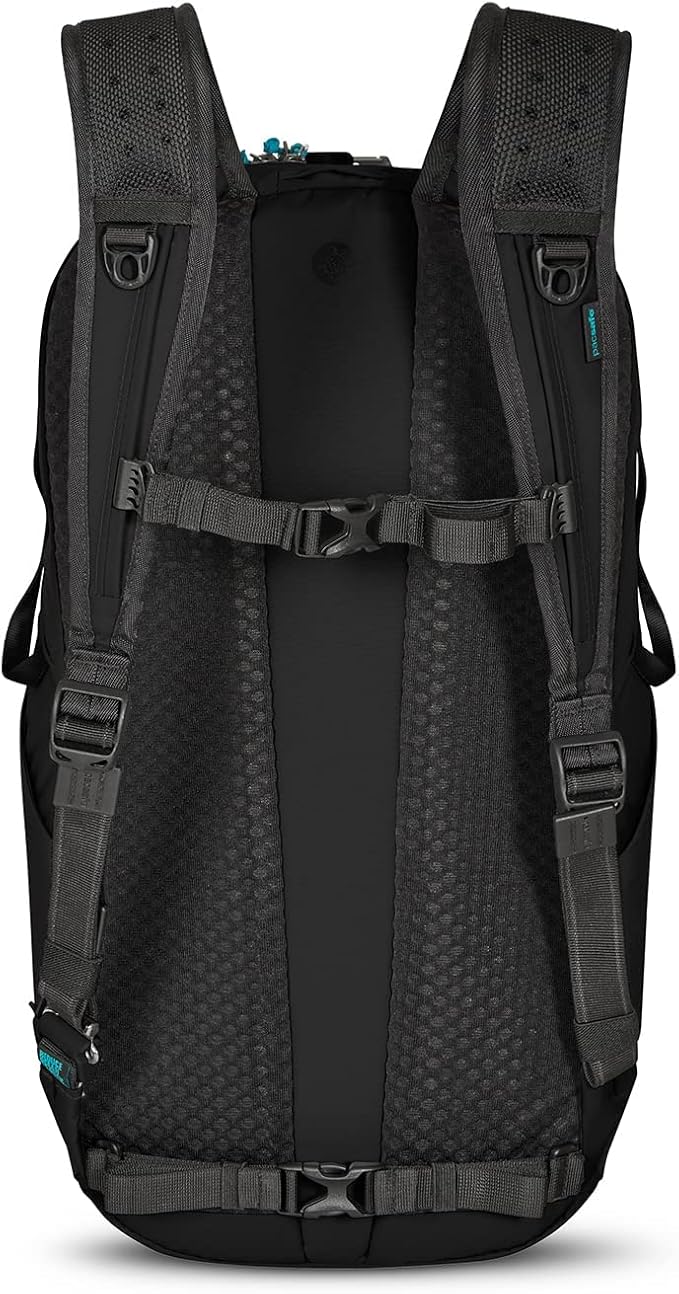 Pacsafe ECO 25L Anti Theft Backpack, ECONYL Black
