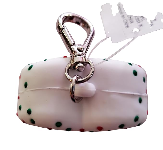 Bath and Body Works White-Dipped Pretzel with Sprinkles Pocketbac Hand Sanitzer Holder