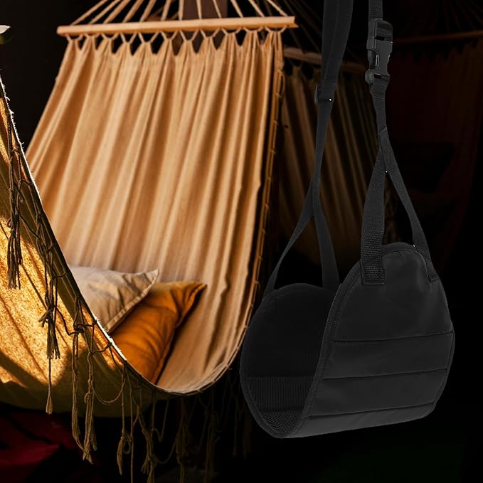 Desk Foot Swing Airplane Foot Hammock Travel Footrest with Carry Bag for Long Flights and Office Desk Leg Rest