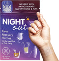 Laki Naturals Night-Out Patch (1 Count, Pack of 15) |All Natural Antioxidant Support After Drinking, Hypoallergenic