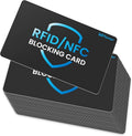 WHonor RFID Blocking Card 20 Pack, Bank Debit Credit Card Protector, Anti-Theft Contactless NFC Blocker, Entire Wallet Protection (20)