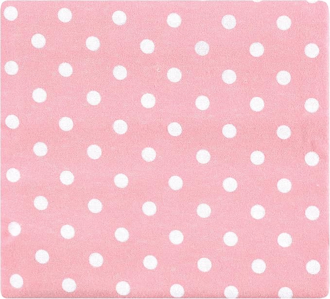 Hudson Baby Unisex Baby Cotton Flannel Receiving Blankets Bundle, Pink Tulips, One Size