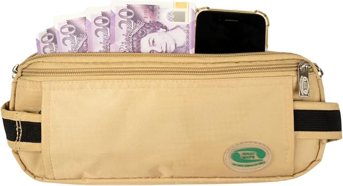 Anti-Theft Waist Bag and Ihram Belt (Large)