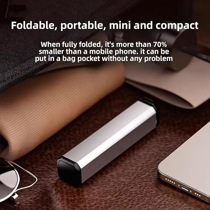 Phone Holder for Airplane Seat Back, Travel Essentials Hands-Free Phone Mount for Airplane Tray Table, Portable Lightweight Phone Stand for Mobile Phones