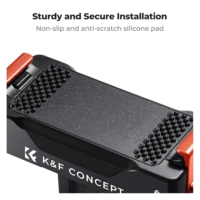 K&F CONCEPT 1 Pack Magnetic Adapter Mount for DJI Osmo Nano/Osmo Action 6, Quick Release Extension Base Bracket for Tripod,Selfie Stick, Magic Arm, Action Camera Vlogging Accessories