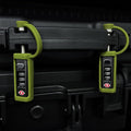 LAFENLIN TSA Approved Firearm Travel Case Locks, Gun Case Hard Pistol Cases Lock Gun Carrying Case Lock, Cut-Proof Case TSA Padlocks for Rifles/Revolver/Handgun/Camera Hard Cases