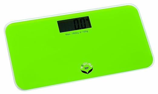 NewlineNY Green Mini Bathroom Travel Scale with Protection Sleeve, SBB0719MLG+101BG