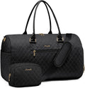 LOVEVOOK Travel Duffle Bag, Weekender Bag for Women with Toiletry Bag, Carry on Overnight Bag with Shoe Compartment, Gym Duffel Bag with Wet Pocket, Mommy Hospital Bags for Labor and Delivery