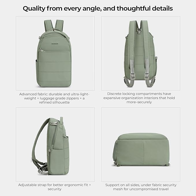 Travelon Anti-Theft Roam Convertible Backpack Sling