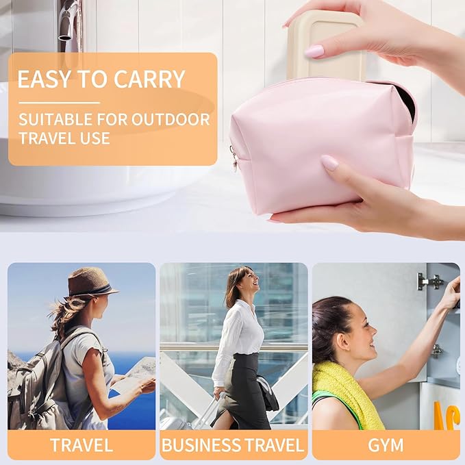 Leak Proof Travel Soap Case,Large Silicone Travel Soap Holder,Portable Soap Box with Drainage Layer,Bathroom Shatter Proof,Suitable for Travel, Bathroom, Camping, Gym(Off-White)