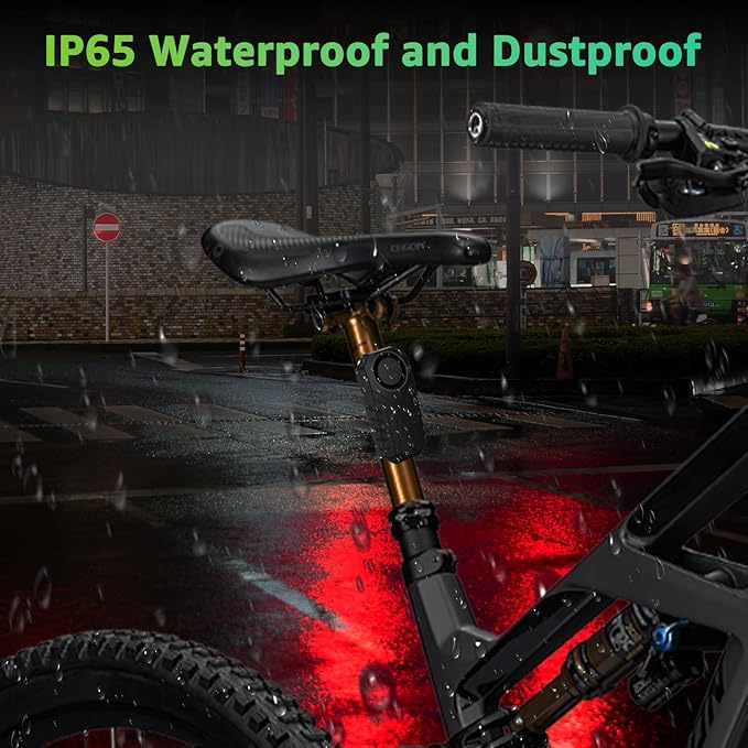 USUPERINK 113dB Bike Alarm, Motorcycle Alarm, Bicycle Alarms with Remote, Moped Alarm System, Car Vibration Sensor Alarm, Universal Strap Fits All Handlebar Sizes, IP65 Waterproof Super Loud, 10Pack