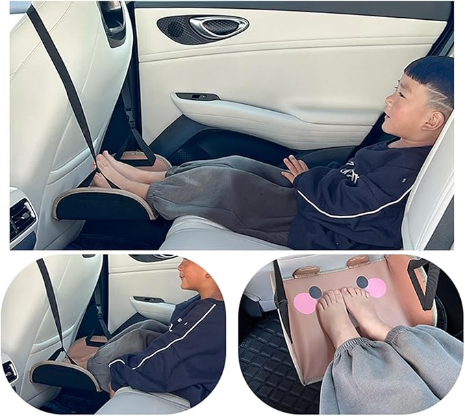 Foot Sling for Airplane Travel - Rest Air | Length Adjustable Leg Hammock Long Must Haves Car Vacation Kids Adults Business Trip Home