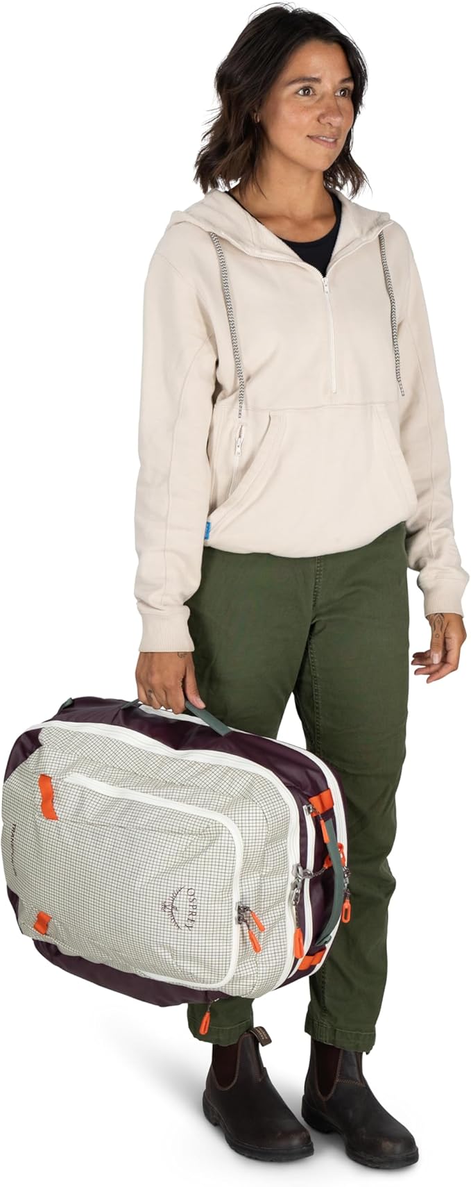 Osprey Transporter 36L Travel Pack - Carry On Backpack with Laptop Sleeve - High Storage Weekender Bag, Glow Dew